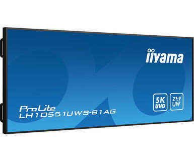 Iiyama LH10551UWS-B1AG Monitor Profesional 105" 5K UW 5120x2160 IPS 24/7 Uso Horizontal y Vertical 8ms 500cd 21:9 HDMI DP USB-C