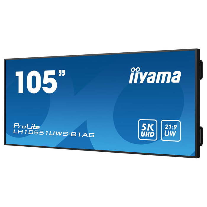 iiyama LH10551UWS-B1AG Pantalla de señalización digital 105 pulgadas 5K UltraWide IPS