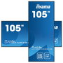 iiyama LH10551UWS-B1AG Pantalla de señalización digital 105 pulgadas 5K UltraWide IPS