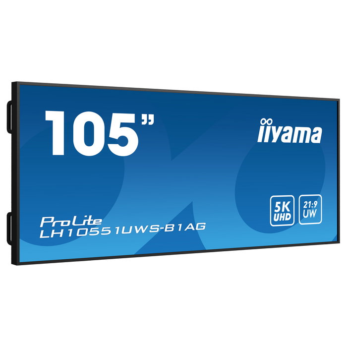 iiyama LH10551UWS-B1AG Pantalla de señalización digital 105 pulgadas 5K UltraWide IPS
