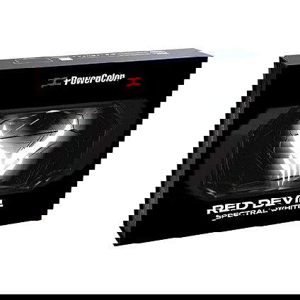 PowerColor Radeon RX 9070 XT Spectral White 16GB GDDR6 Tarjeta Gráfica con 3 Ventiladores