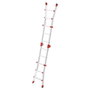 Hailo M80 4x5 Sprossen-Leiter