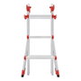 Hailo M80 4x5 Sprossen-Leiter