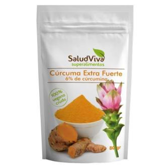 SALUD VIVA Cúrcuma en polvo 80g SALUD VIVA Cúrcuma en polvo 80g
