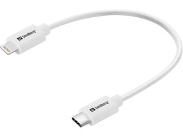 SANDBERG Cable USB-C PD a Lightning MFI 0.2M