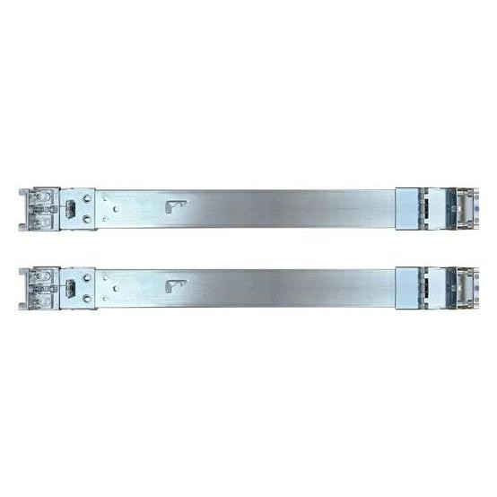 QNAP RAIL-S01 Kit de carriles de rack, Cromo