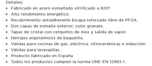MAGEFESA Praga Sartén Piedra 30 Acero Esmaltado MAGEFESA Praga Sartén Piedra 30 Acero Esmaltado