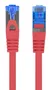 Lanberg PCF6A-10CC Cable de Red Cat6a S/FTP Rojo 1,5 m