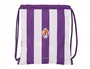 Bolsa Mochila con Cuerdas Real Valladolid C.F. Morado 35 x 40 x 1 cm