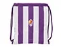Bolsa Mochila con Cuerdas Real Valladolid C.F. Morado 35 x 40 x 1 cm