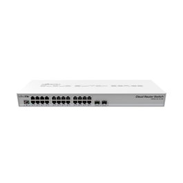 Mikrotik CRS326-24G-2S+RM Switch Gestionable 24 Puertos Gigabit Ethernet 2 Puertos SFP+ 10Gbps Administrable
