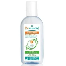 PURESSENTIEL Gel Purificante Antibacteriano 3 Aceites Esenciales con Aloe Vera 80ml