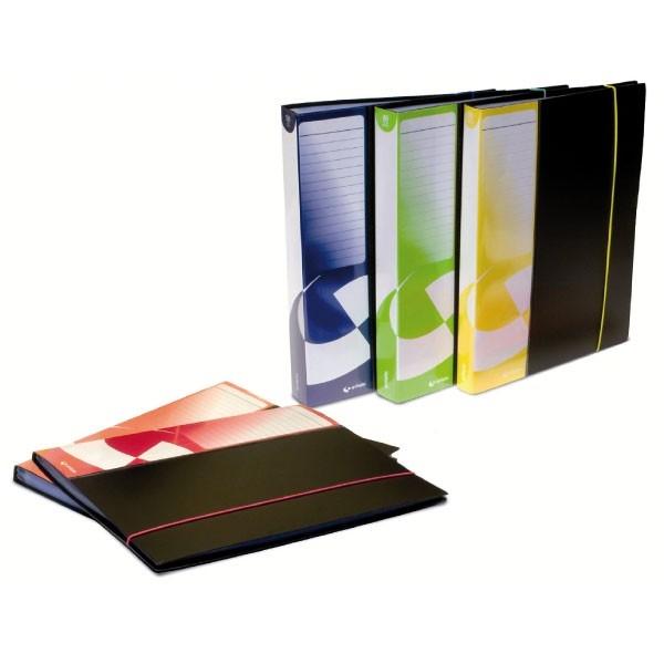 Grafoplas Carpeta de Fundas con 80 Fundas, Tapa Rígida y Cierre Elástico Negro Grafoplas Carpeta de Fundas con 80 Fundas, Tapa Rígida y Cierre Elástico Negro