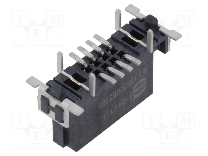 HARTING Conector de datos har-flex® Hybrid 10 pines (2+8) recto hembra PCB a PCB