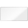 NOBO Pizarra blanca magnética Premium Plus de acero lacado con marco de aluminio 200x100 cm