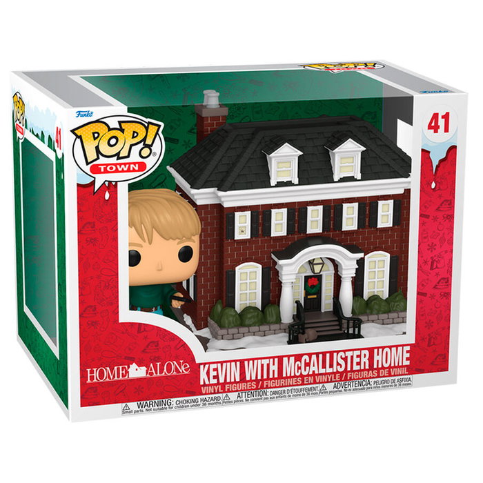 Funko POP Town Kevin con McCallister Home - Figura Coleccionable de "Solo en casa"