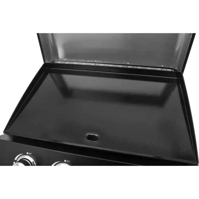 Cookingbox Placa de Gas Palma, Encimera 4 Quemadores, 69 x 51 x 35 cm, Negro