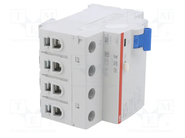 ABB F204AC-63/0.3 Interruptor Diferencial 4 Polos 63A 300mA ABB F204AC-63/0.3 Interruptor Diferencial 4 Polos 63A 300mA