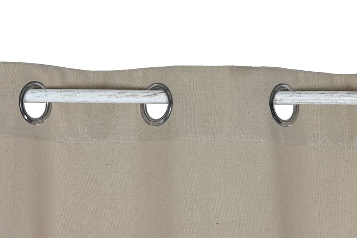 DKD Home Decor Cortina Urban Beige 2 x 240 x 140 cm (2 Unidades)