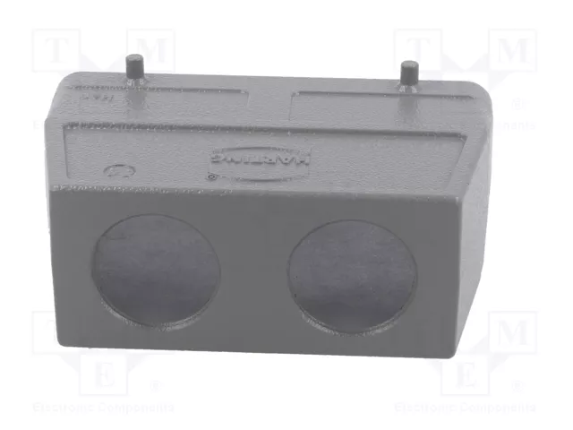 HARTING Han B Hood Top Entry HC 2xM32