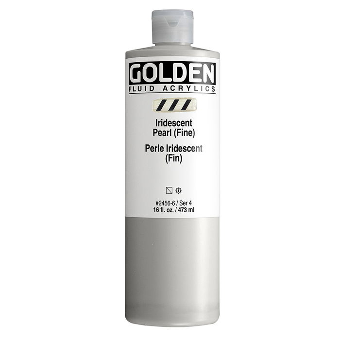 Golden Fluid Colores Acrílicos Perla iridiscente (Fino) 473 ml Golden Fluid Colores Acrílicos Perla iridiscente (Fino) 473 ml