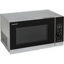Sharp YC-PS204AES Microondas de 20L 700W Semidigital Silver / Black