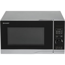 Sharp YC-PS204AES Microondas de 20L 700W Semidigital Silver / Black