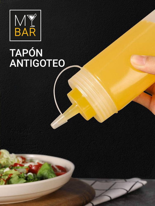 My Bar Botella Dosificadora 490ml (24 Unidades) My Bar Botella Dosificadora 490ml (24 Unidades)