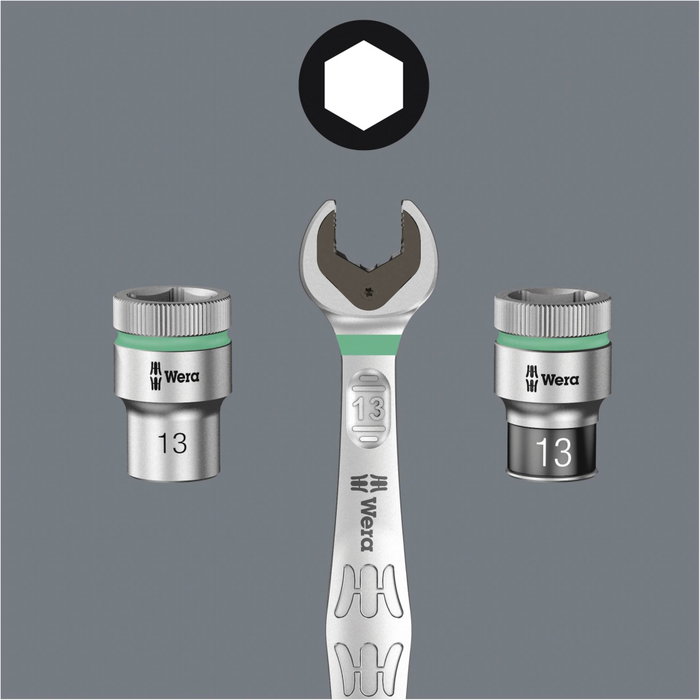 Wera 8100 SC 6 Zyklop Speed Ratchet Set