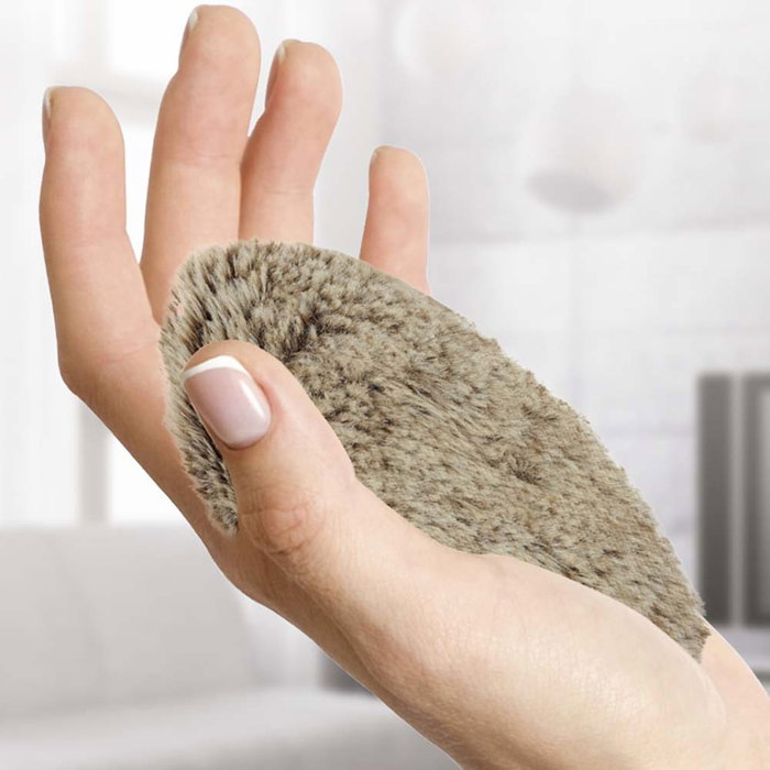 Sensly Calentador de Manos para Microondas con Bolsa de Cuentas de Cerámica Suave, Calienta por 2 Horas