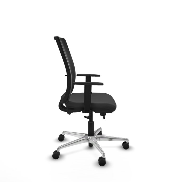 PIQUERAS Y CRESPO Silla de oficina Haches con mecanismo Sincro/Traslack Gris oscuro y Negro PIQUERAS Y CRESPO Silla de oficina Haches con mecanismo Sincro/Traslack Gris oscuro y Negro