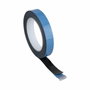 Geko Cinta doble cara exterior transparente con soporte de espuma negra 19 mm x 5 m