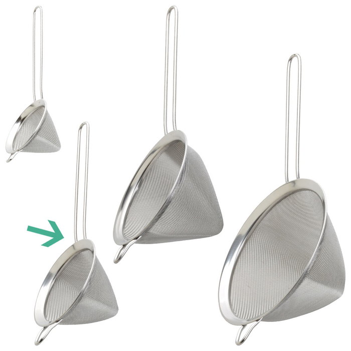 1946 Colador Cónico 1946 Diámetro 12 cm Acero Inoxidable 18/10