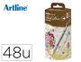 Artline Supreme Brush Rotuladores punta pincel, 48 colores surtidos