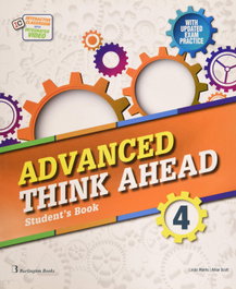 BURLINGTON, ADVANCED THINK AHEAD 4ºESO. STUDENT'S BOOK 2019 - VV.AA.