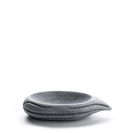 Summa Premium Supiedra Vaina Gris de Piedra, Vajilla - 15 cm x 8 cm x 3.5 cm (Set de 3)