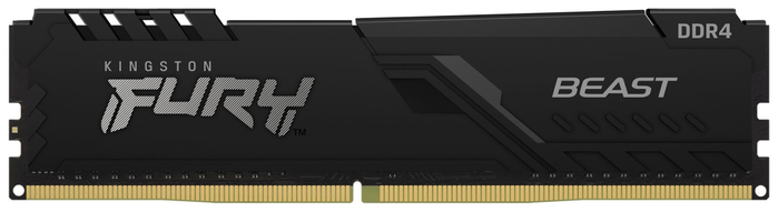 Kingston FURY Beast 32 GB DDR4 3200 MHz CL16 DIMM Negro Kingston FURY Beast 32 GB DDR4 3200 MHz CL16 DIMM Negro