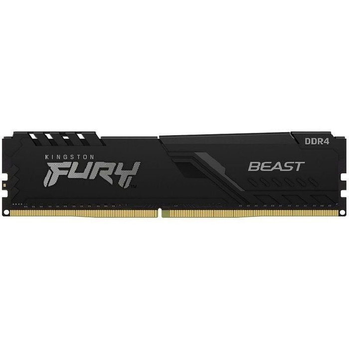 Kingston FURY Beast 32 GB DDR4 3200 MHz CL16 DIMM Negro Kingston FURY Beast 32 GB DDR4 3200 MHz CL16 DIMM Negro