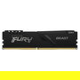 Kingston FURY Beast 32GB 3200MT/s DDR4 CL16 DIMM Módulo de memoria para PC, Negro, 1x32GB