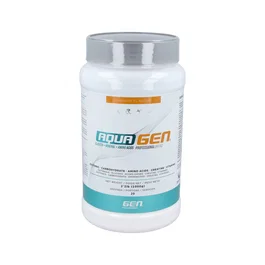 GEN PROFESSIONAL Aquagen Sabor Naranja 1 Kg - Suplemento Deportivo con BCAA, Glutamina y Creatina