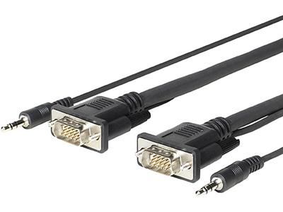 Vivolink Cable VGA Micro + Audio 4,6m, Ultra Flexible y Delgado Vivolink Cable VGA Micro + Audio 4,6m, Ultra Flexible y Delgado