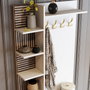 Hanah Home Recibidor Viyana D Blanco, Oro