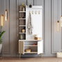 Hanah Home Recibidor Viyana D Blanco, Oro