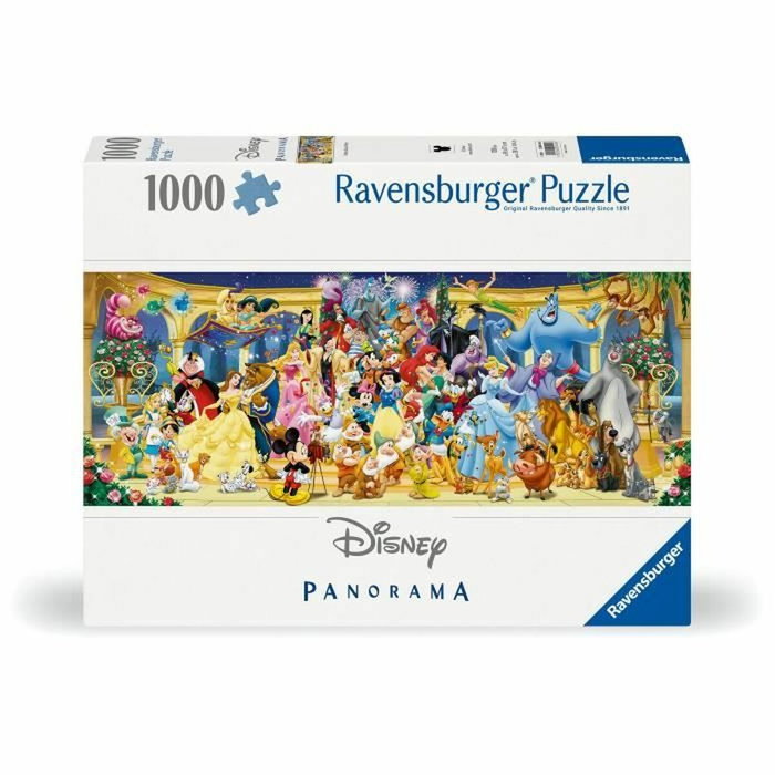 Ravensburger Puzzle Panorama Disney Foto de Grupo 1000 piezas