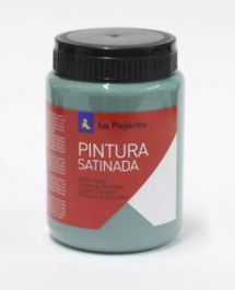 La Pajarita Pintura Témpera Escolar Satinada Verde Jade Bote 35 mL L-39