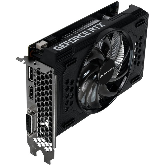 Gainward RTX 3050 6GB GDDR6 Pegasus OC, 1 Ventilador, PCI Express x4, HDMI 2.1, DisplayPort 1.4a