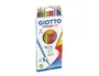 Giotto Lápices de Colores Stilnovo Caja de Cartón 12 Colores Mina 3,3 mm
