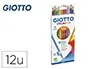 Giotto Lápices de Colores Stilnovo Caja de Cartón 12 Colores Mina 3,3 mm