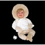 Muñecas Arias Elegance Zoe con manoplas y cuerpo blando de 45 cm