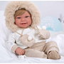 Muñecas Arias Elegance Zoe con manoplas y cuerpo blando de 45 cm